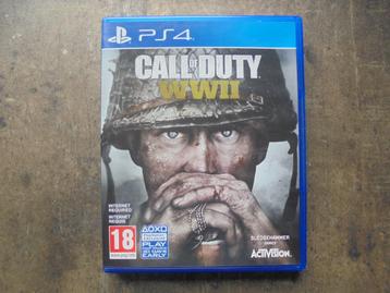 Call Of Duty WWII voor PS4 (zie foto's) disponible aux enchères