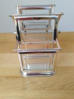 Tourniquet à photos argenté et verre, Maison & Meubles