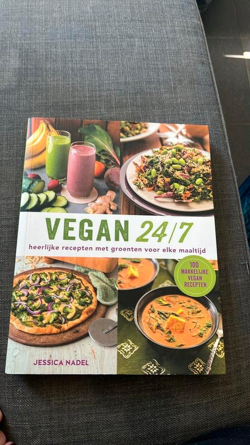 Jessica Nadel - Vegan 24/7, Boeken, Kookboeken, Zo goed als nieuw, Ophalen