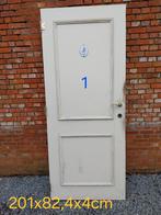 Volhouten binnendeuren, Doe-het-zelf en Bouw, Ophalen, Gebruikt, Minder dan 80 cm, Binnendeur