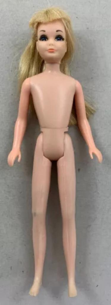Barbie Partytime Skipper Korea 9923 1977 vintage pop 1970s, Verzamelen, Poppen, Zo goed als nieuw, Pop, Verzenden