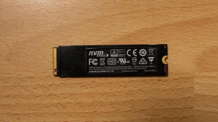 Samsung SSD 970 EVO Plus 1 TB, Computers en Software, Harde schijven, Gebruikt, Desktop, Intern, SSD, Overige aansluitingen, Ophalen