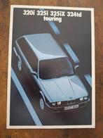 BMW  320I 325I 325Ix 324TD touring  2/1987, Boeken, Auto's | Folders en Tijdschriften, Ophalen of Verzenden, Nieuw, BMW