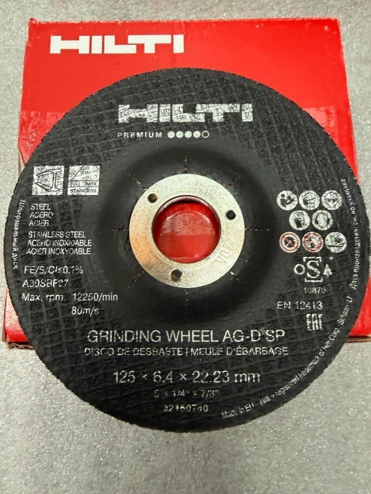 10 Afbraamschijven van hilti, Doe-het-zelf en Bouw, Gereedschap | Slijpmachines, Nieuw, Haakse handslijpmachine, 1000 watt of meer