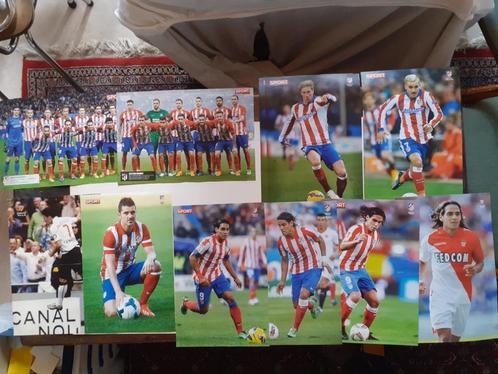 11 voetbalposters  Atletico Madrid, Verzamelen, Sportartikelen en Voetbal, Zo goed als nieuw, Poster, Plaatje of Sticker, Ophalen of Verzenden