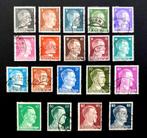 Deutsches Reich: 20X A.Hitler 1 augustus 1941+44 COMPLEET, Enlèvement ou Envoi, Autres périodes, Affranchi