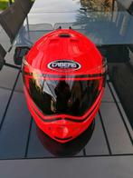 Oranje motoerhelm, Ophalen, Systeemhelm, Heren, XXL
