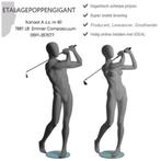 Etalagepoppen/Mannequins met Egg Hoofd, in Golf Houding EPG, Autres marques, Vêtements, Enlèvement ou Envoi, Neuf