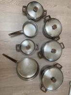 Heel goede potten en pannen, Ophalen, Inox, Gebruikt, Keramische plaat