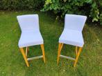 2 IKEA Henriksdal barkrukken, Ophalen, Gebruikt, Met voetsteun, 60 tot 90 cm