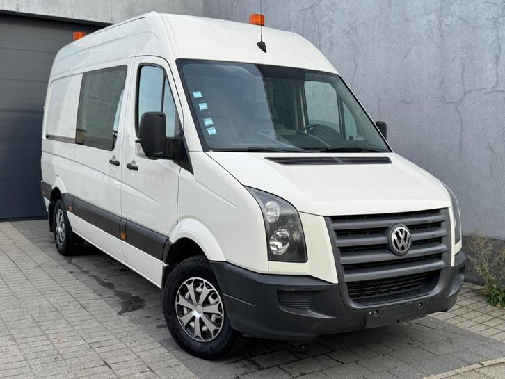 Vw CRAFTER 2.5 TDI 2010 LICHTE VRACHT 77000 KM L2H3 BTW AUTO, Auto's, Bestelwagens en Lichte vracht, Bedrijf, Te koop, Bluetooth