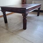 vintage Louis XIII salontafel van massief eikenhout, Ophalen, Zo goed als nieuw, Eikenhout