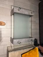 Salontafel met glazen plaat, Huis en Inrichting, Ophalen, Zo goed als nieuw