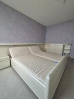 Uniek Luxe Bed op Maat + op maat gemaakte kasten, Huis en Inrichting, Ophalen, Verstelbaar, Wit, Tweepersoons