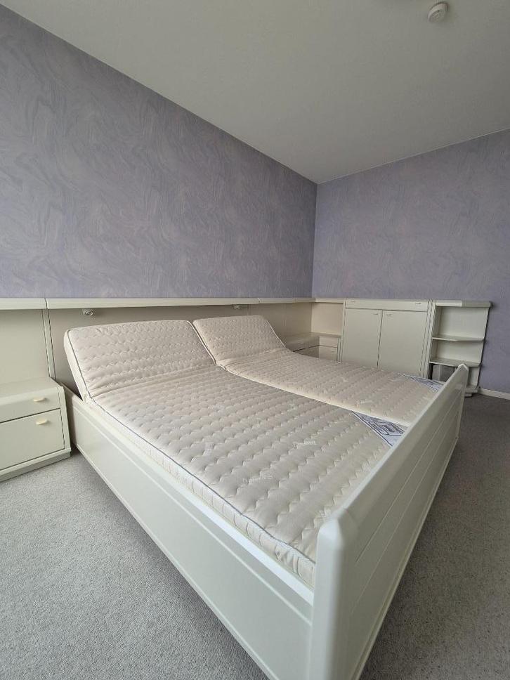 Uniek Luxe Bed op Maat + op maat gemaakte kasten, Huis en Inrichting, Slaapkamer | Bedden, Zo goed als nieuw, Tweepersoons, 180 cm