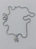 Zilver Ketting, Handtassen en Accessoires, Kettingen, Ophalen of Verzenden, Zilver, Zilver
