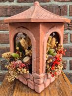 Decoratie met droog bloemen, Ophalen