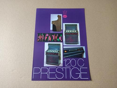 Folder: NSM Prestige 120C (1976) jukebox, Verzamelen, Automaten | Jukeboxen, Ophalen of Verzenden
