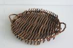 schaaltje in riet afm: 25 cm x 30 cm, Huis en Inrichting, Schaal, Rond, Nieuw, Ophalen of Verzenden