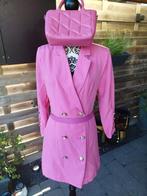 Roze ensemble/ blazerjurk + handtas, Maat 38/40 (M), H&M, Ophalen of Verzenden, Zo goed als nieuw