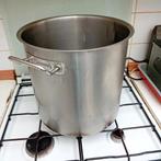 Grande casserole inox 32 litres, Maison & Meubles, Enlèvement, Comme neuf, Inox