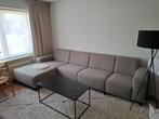 Hoekzetel - Greige, Huis en Inrichting, Zetels | Zetels, Ophalen, Gebruikt, Hoekbank, 300 cm of meer