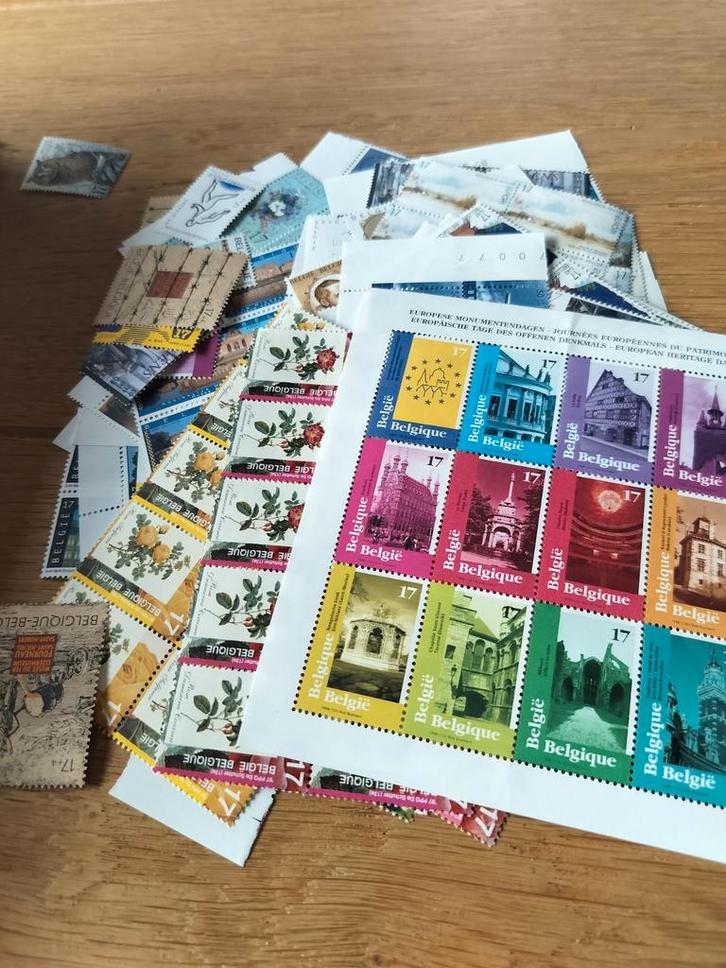 Postfrisse postzegels België aan 30% van de frankeer waarde., Postzegels en Munten, Postzegels | Toebehoren, Ophalen of Verzenden