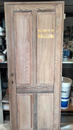 Mooi lot massieve pitch pine deuren, Doe-het-zelf en Bouw, Deuren en Vliegenramen, Ophalen, Zo goed als nieuw