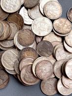 Lot 1,2 kg munten België/Netto zilver 1kg/Met 4x100fr 1949fr, Postzegels en Munten, Munten | België, Zilver, Zilver, Ophalen, Losse munt
