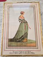 Cadre ancien sur toile, Enlèvement ou Envoi