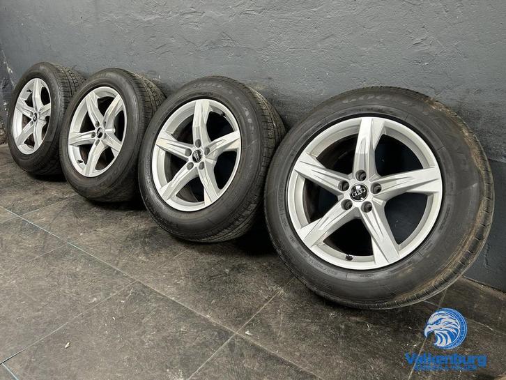 6-7mm! Originele Audi Q5 SQ5 80A 18 inch velgen 5x112 zomerb, Auto-onderdelen, Banden en Velgen, Banden en Velgen, Zomerbanden
