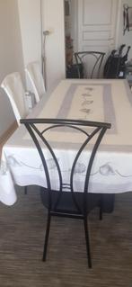 Table et 6 chaises, Rectangulaire, Autres matériaux, 50 à 100 cm, Enlèvement