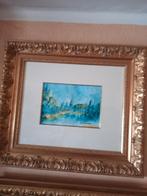 Schilderij aquarel, Antiek en Kunst, Ophalen