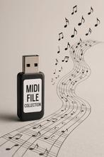 Topcollectie midi files met noten en akkoorden voor keyboard, Ophalen of Verzenden, Nieuw