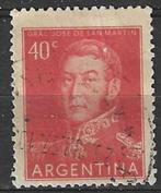 Argentinie 1955 - Yvert 555 - Jose de San Martín (ST), Postzegels en Munten, Postzegels | Amerika, Verzenden, Gestempeld