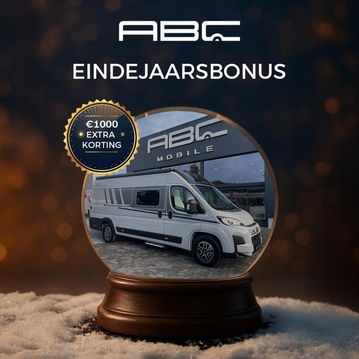 Carado CV640 Pro+ - 180 PK Automaat - NIEUW - Hymer Groep, Caravans en Kamperen, Mobilhomes, Bedrijf, tot en met 3, Buscamper of Camperbus