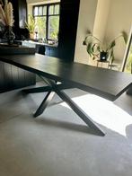 Eettafel massief mango hout, Ophalen, 200 cm of meer, 50 tot 100 cm, Zo goed als nieuw