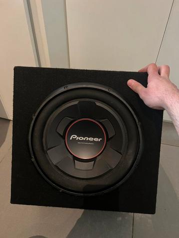 Pioneer TS-W306R , 1300 watt peak subwoofer beschikbaar voor biedingen