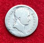 Zeldzame zilveren munt van 1 Franse frank uit 1810, Antiek en Kunst, Ophalen of Verzenden, Zilver