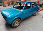 Oldtimer project fiat 128 sedan 1.3, Auto's, Blauw, Particulier, Blauw, Te koop