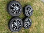 Winterautobanden met velg 185/65 R14, Ophalen, 14 inch, Gebruikt, Banden en Velgen