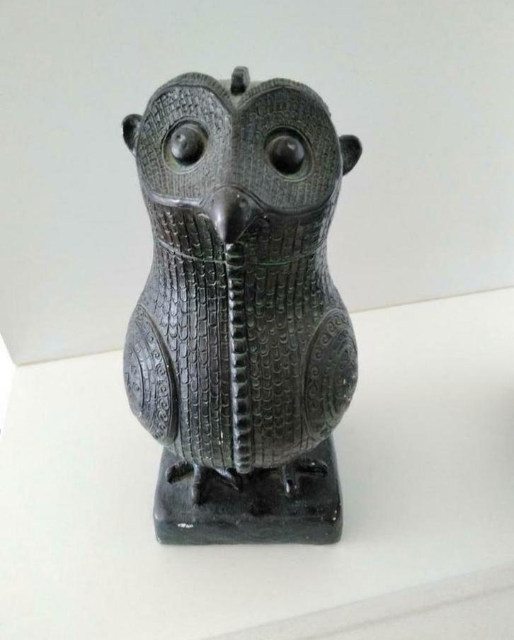 Vintage uil Austin prod.inc.1965, Antiek en Kunst, Kunst | Beelden en Houtsnijwerken, Ophalen of Verzenden