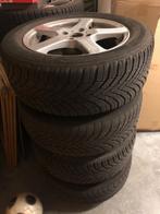 Winterbanden Continental 215 55 16 93 h met velgen TS 850, Auto-onderdelen, Banden en Velgen, Ophalen, Gebruikt, Velg(en), Winterbanden