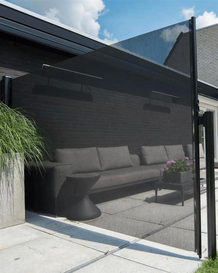 Terrasscherm - Windscherm - Inova - Luxxout - BE, Caravans en Kamperen, Windschermen, Nieuw, Ophalen of Verzenden