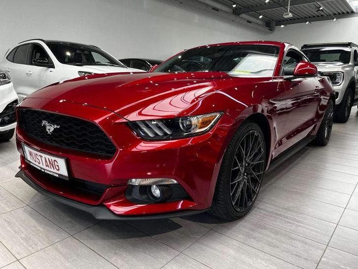 Ford Mustang EcoBoost (bj 2017), Auto's, Ford, Te koop, Mustang, ABS, Achteruitrijcamera, Airconditioning, Alarm, Bluetooth, Centrale vergrendeling