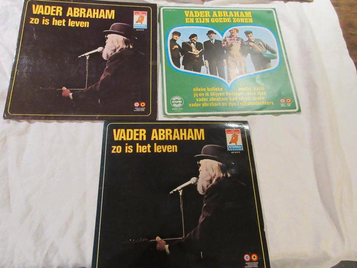 3 LP van Vader Abraham vinyl, Cd's en Dvd's, Vinyl | Nederlandstalig, Ophalen