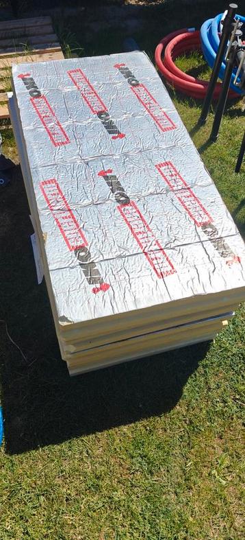 IKO Enertherm PIR isolatie alu TG – 120mm – 1200x600mm, Ophalen, Zo goed als nieuw