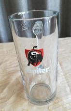 Groot glas Jupiler 0,5 liter, Ophalen of Verzenden, Nieuw, Bierglas