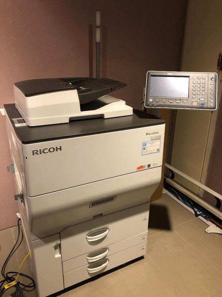 Ricoh Pro C5100S professionele kleurenproductieprinter, Computers en Software, Printers, Niet werkend, All-in-one, Laserprinter