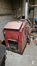 hout vergasser  voor centrale verwarming, Huis en Inrichting, Ophalen, Gebruikt, Houtkachel, Vrijstaand